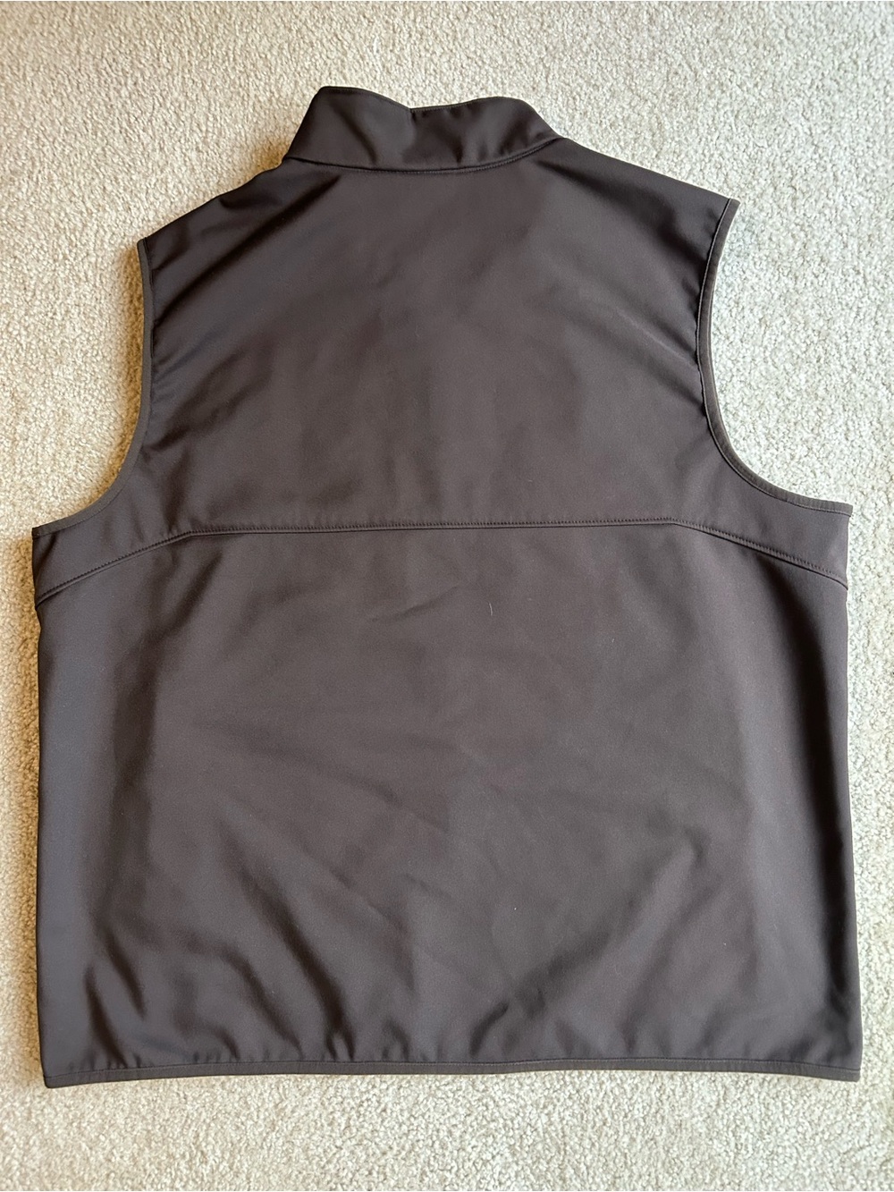 Columbia Men's Ascender Brown Softshell Vest - Picture 3 of 5